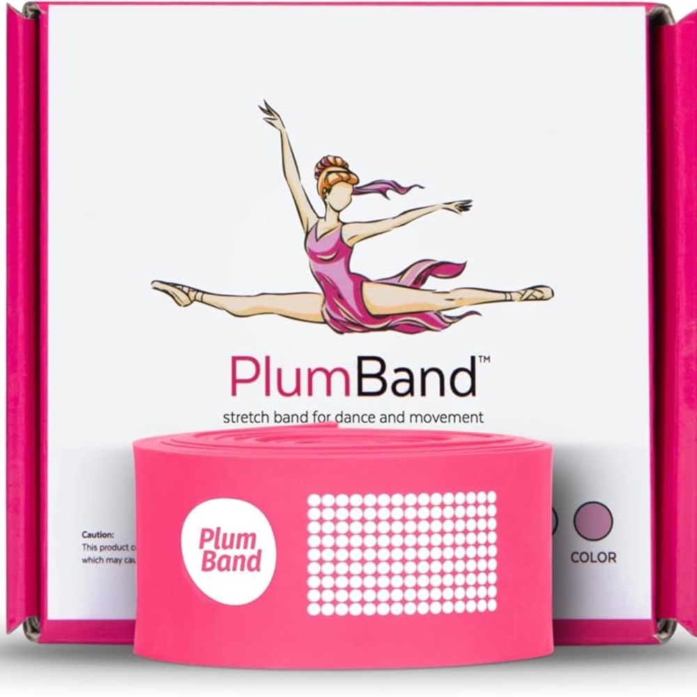 The PlumBand Stretch Band for Dance and Ballet -pink size Small